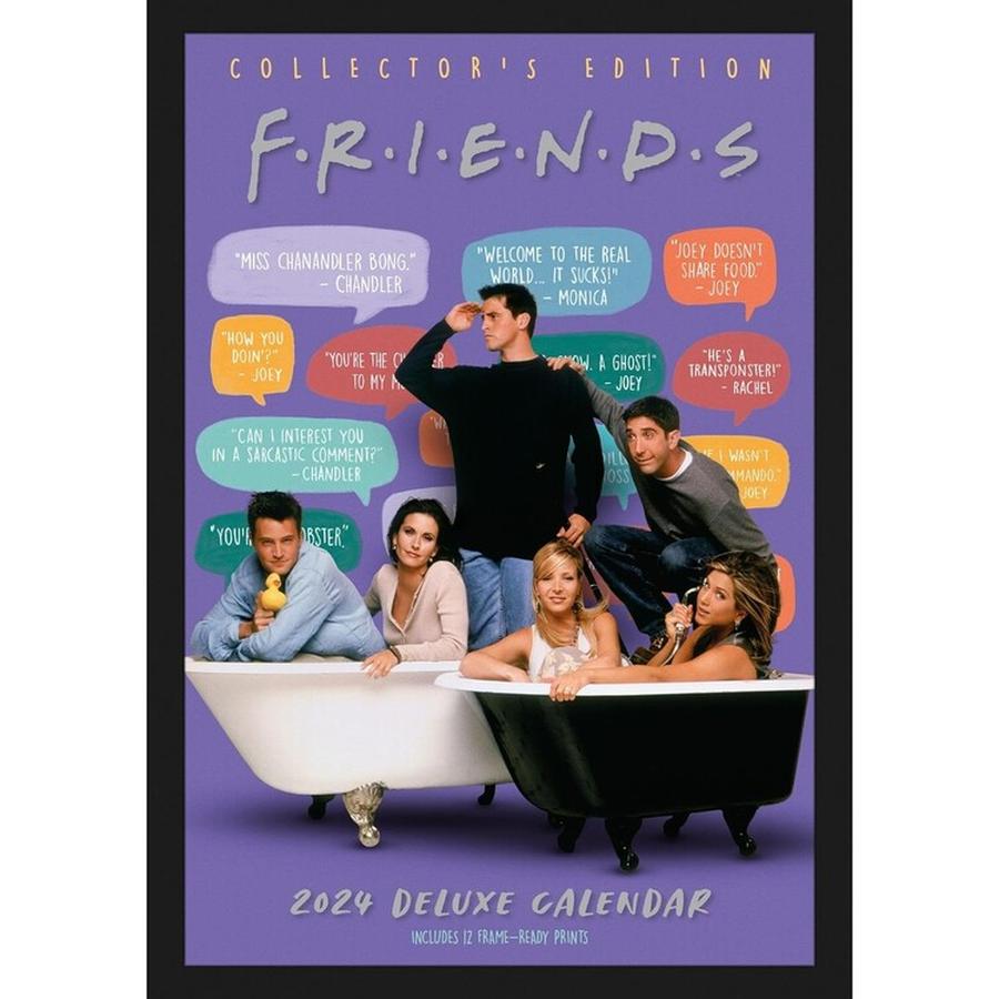 Kalendář 2024 Friends Deluxe Chci.cz